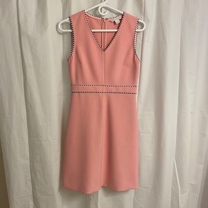 Diane Von Furstenberg vneck mini shift dress